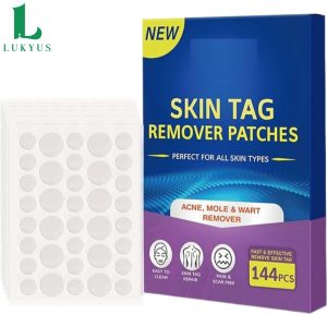 LUKYUS Skin Tag Remover Patches, Acne, Wart & Blackhead Remover for All Skin Conditions