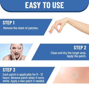 LUKYUS Skin Tag Remover Patches, Acne, Wart & Blackhead Remover for All Skin Conditions